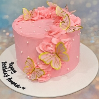 Butterfly Blossom Cake - 1Kg